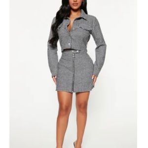 Fashion Nova Skirt Set